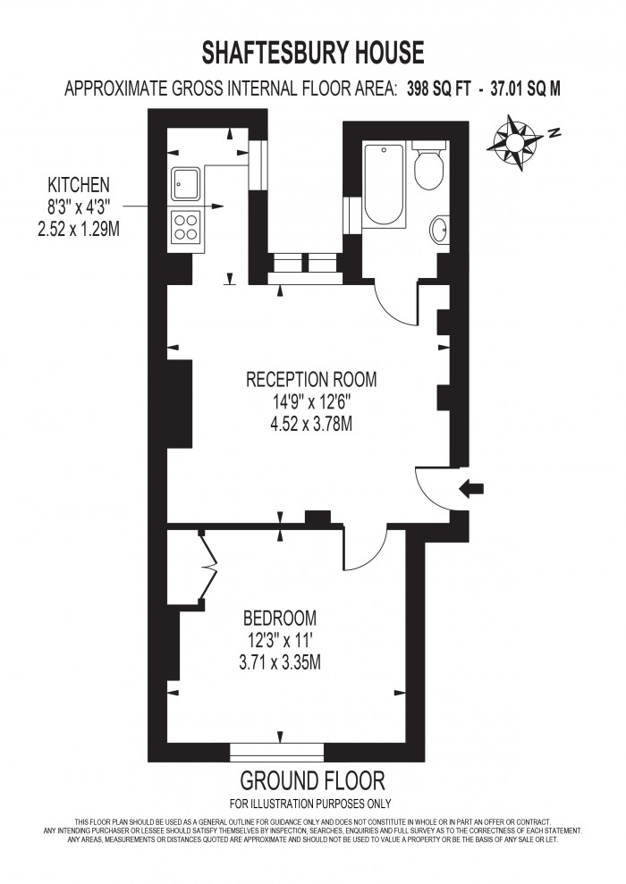 Floorplan for VAUXHALL, LONDON