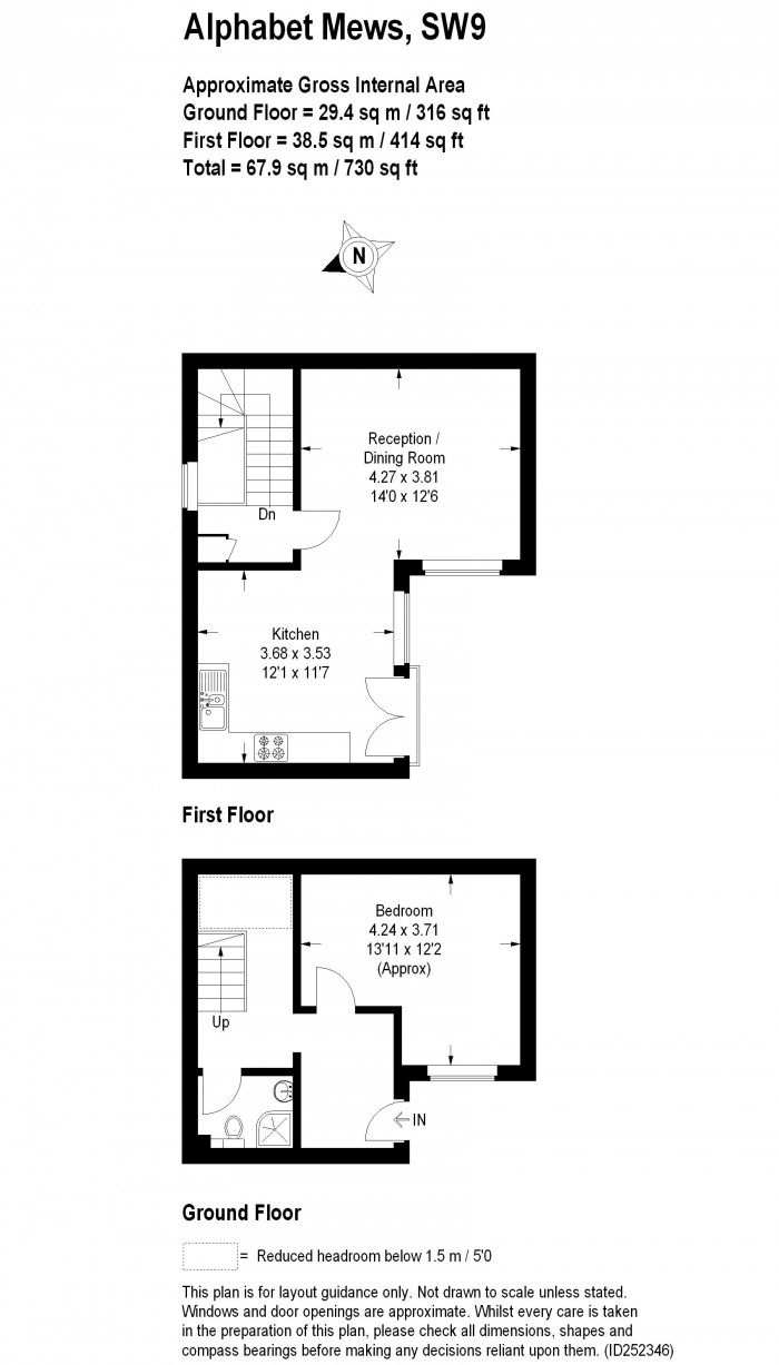 Floorplan for ALPHABET MEWS, OVAL